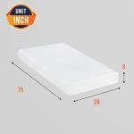8-Inch Twin Gel Memory Foam Mattress for Comfort
