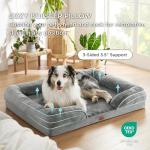 Extra Large Orthopedic Dog Bed - Washable Foam Couch