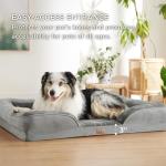 Extra Large Orthopedic Dog Bed - Washable Foam Couch