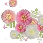 Chrysanth Flower Tissue Paper Set for Events