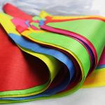 250pcs Multicolor Pennant Flags for Celebrations