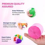 Rainbow Crepe Paper Streamers - 8 Rolls