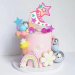 Disco Roller Skate Cake Topper for Hip Hop Parties