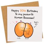 30th Birthday Card for Him or Her