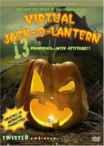 Halloween Virtual Jack-O-Lantern Video Decor