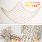 2 Pack Cotton Fish Net Decorations for Parties