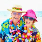 Colorful 25pc Hawaiian Leis for Luau Party