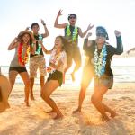 24pcs Colorful Hawaiian Leis for Luau Party