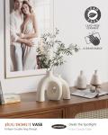 Modern Nordic Boho Decorative Vase Set (Cream White)
