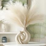 Set of 2 Snuggle Hollow Ceramic Vases