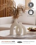 Modern Nordic Boho Decorative Vase Set (Cream White)