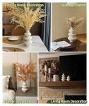 Modern Off-White Ceramic Vases Set for Home