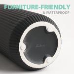 flature Ceramic Vases in Nordic Style, Modern Vase Deco for Pampas Grass, Boho Deco for Windowsill, Vases Set in Black Matt, Flower Vase as Home Decoration for Fresh Flowers, Dried Flowers, Set of 2