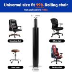 Rythalix 8" Office Chair Cylinder Replacement - Heavy Duty 1000lbs Class 4 Hydraulic Lift with Silent 360° Rotation, Universal Fit for Sinking Desk/Gaming Chairs