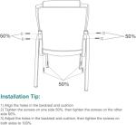 OLIXIS Waiting Room Chairs, Leather Office Desk Reception Guest Stationary Side Chair with Padded Arms for Home Conference Lobby Area Meeting Church Medical Clinic Elderly Student