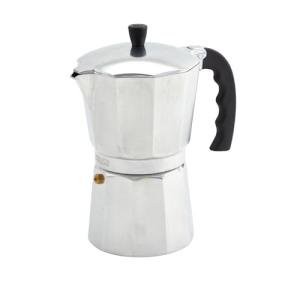 IMUSA USA B120-42V Aluminum Espresso Stovetop Coffeemaker 3-Cup, Silver (Pack of 1)