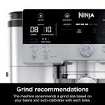 Ninja | Espresso Machine and Drip Coffee Maker| Luxe Café Premier Series | Integrated Coffee Grinder, Milk Frother, Assisted Tamper & Built-In Espresso Accessory Storage | Stainless Steel | ES601