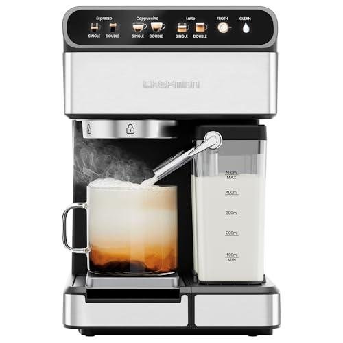 Chefman CaféMaster Pro Espresso Machine with Frother