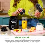 magic bullet Combo Blender, 48oz Pitcher, Blending Cup, Simple Speed Dial – MBF50200AK