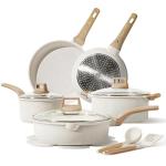 CAROTE 14 Pcs Pots and Pans Set Nonstick,Cookware Set Kitchen Cooking Set with Utensil and Pan Protectors