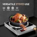 MAISON ARTS Pots and Pans Set Non Stick, 12 Piece Black Granite Kitchen Cookware Induction Compatible, Pot and Pan Sets for Cooking Nonstick