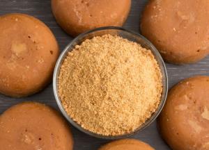 CERTIFIED ORGANIC PANELA Sugar, Unrefined Whole Cane Sugar, 1 Pound for Cakes, Cupcakes, Cookies, Icing, Chocolate Wedding Party Baking Cupcake Cookie Ice Cream Decoration Supplies