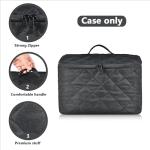 Digital Hand Mixer Carrying Bag for KitchenAid 5/6/ 7/9 Ultra Power Speed Hand Mixers, Portable Travel Storage Case Bag with Handle for Kitchen Aid Mixer Accessories (Box Only) (Black)