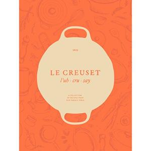 Le Creuset Cookbook, Orange, 8.75" x 11"