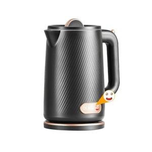 OLEGA Electric Kettle - 1500W Electric Tea Kettle 1.8L Stainless Steel Inner Electric Kettles for Boiling Water Auto Shut Off Boil-Dry Protection Electric Water Kettle for Coffee Tea Black