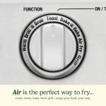 Cuisinart Air Fryer Toaster Oven with Grill, 1800W 8-1 Air Fryer Oven with Bake, Convection Bake, Grill, Broil and Warm Options, Large Capacity, 60-Minute Timer, TOA-70, Stainless Steel