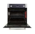 Magic Chef 24-Inch Built-In Electric Single Wall Oven, Stainless Steel, 2.2 Cu. Ft. - Kitchen Appliance with Programmable Convection, 4 Cooking Modes, Broiler Pan and Defrost Function