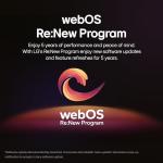 LG 65UA7700P 65 inch Class UA77 Series LED AI 4K Smart webOS TV (2025)