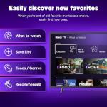Roku Smart TV 2025 – 40-Inch Select Series, 1080p Full HD TV – RokuTV with Voice Remote – Flat Screen LED Television with Wi-Fi for Streaming Live Local News, Sports, Family Entertainment
