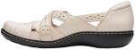 Clarks Ivory Leather Ashland Spin Q Loafer
