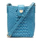 Makcr Joacbv Crocodile Embossed Small Crossbody Bag Fashionable Magnetic Buckle Decoration Shoulder Women's Luxury Wallet