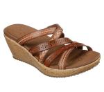 Skechers Women's Wedge Sandal in Luggage