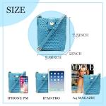 Makcr Joacbv Crocodile Embossed Small Crossbody Bag Fashionable Magnetic Buckle Decoration Shoulder Women's Luxury Wallet