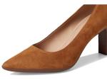 Cole Haan Women's Grand Ambition 2.0 Angelica Pumps, Tobacco Suede/Brown Stack, 8.5-B US
