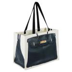 Dotpraise Chic Canvas Tote with Fashion-Inspired Print – Funny Gift Bag for Women, Stylish Holiday Present, Foldable Everyday Carryall