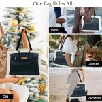 Dotpraise Chic Canvas Tote with Fashion-Inspired Print – Funny Gift Bag for Women, Stylish Holiday Present, Foldable Everyday Carryall