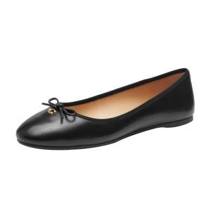 Coach Women's Abigail Ballet Flat, CS066 BLK 6 B