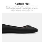 Coach Women's Abigail Ballet Flat, CS066 BLK 6 B