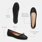 Coach Women's Abigail Ballet Flat, CS066 BLK 6 B