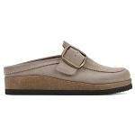 WHITE MOUNTAIN Women's Shoes Bueno Mule, Taupe/Suede, 8 M