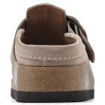 WHITE MOUNTAIN Women's Shoes Bueno Mule, Taupe/Suede, 8 M
