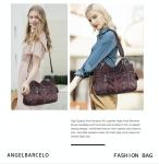 Angel Barcelo Large Purses for Women Soft PU Leather Hobo Bag for Women Shoulder Bag