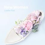 Obtaom Women's Faux Leather Ballet Flat,Comfortable Office Slip Ons,PU Working Loafer Flat(Beige US10)