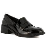 LONDON FOG Womens Castille Loafer Womens Dress Shoe Black 8.5