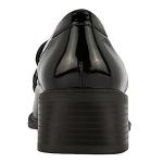 LONDON FOG Womens Castille Loafer Womens Dress Shoe Black 8.5