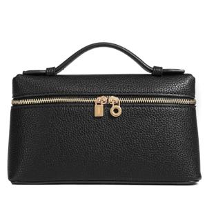 Rejolly Crossbody Bag for Women Small Top-Handle Pouch Purse Designer Shoulder Handbag Quiet Luxury Leather Trendy Purse Black